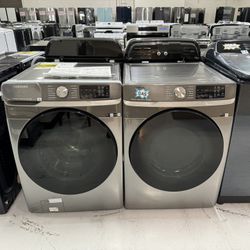 New Washer Dryer Set 1 Year Warranty 