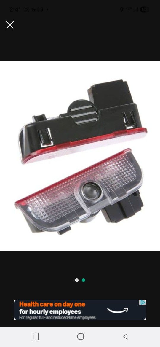 New Volkswagen Front Door Led  Puddle Shadow Light 