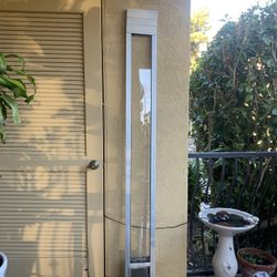 PetSafe Aluminum Sliding Glass Pet Door  - Adjustable Height 75 7/8" to 80 11/16" With 2 Flaps