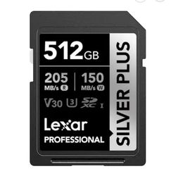 Lexar Silver Plus 512 GB SD Card