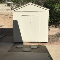 Solid Wood Shed 8x8