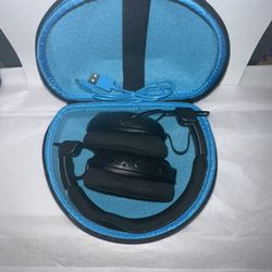 New J Lab Pro Headphones with Case 