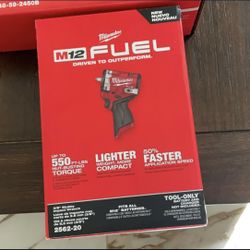 Milwaukee M12 3/8 Stubby Newest Generation Brand New