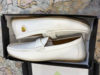 Bruno Marc White Dress Shoes