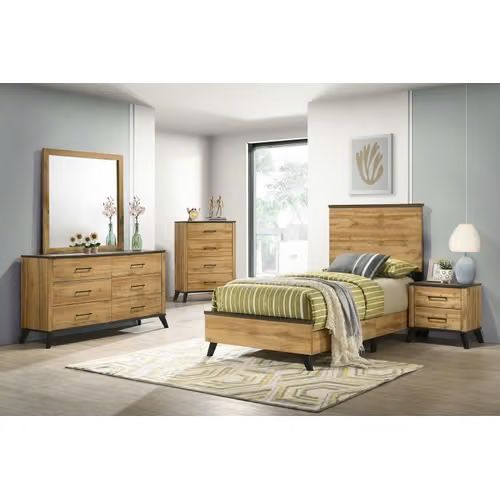Brand new 4 PC Natural Pine bedroom Set— Available In All Sizes