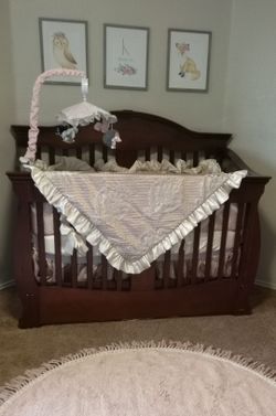 Crib with mattress