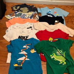 Lot Of 11pcs Toddler Boy Size 3T Summer T-shirts Old Navy H&M