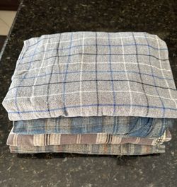 Lot Of 4 XXL Flannel Shirts 