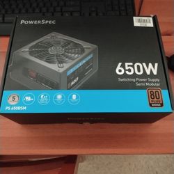 Microcenter Power Supply 650W