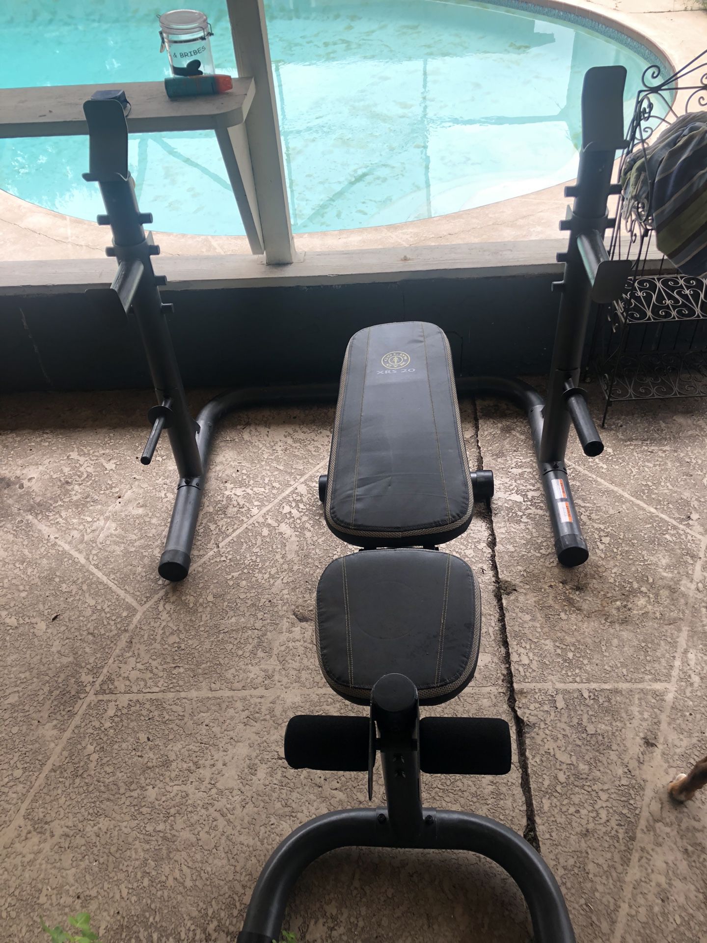 Adjustable Weight Bench and Rack