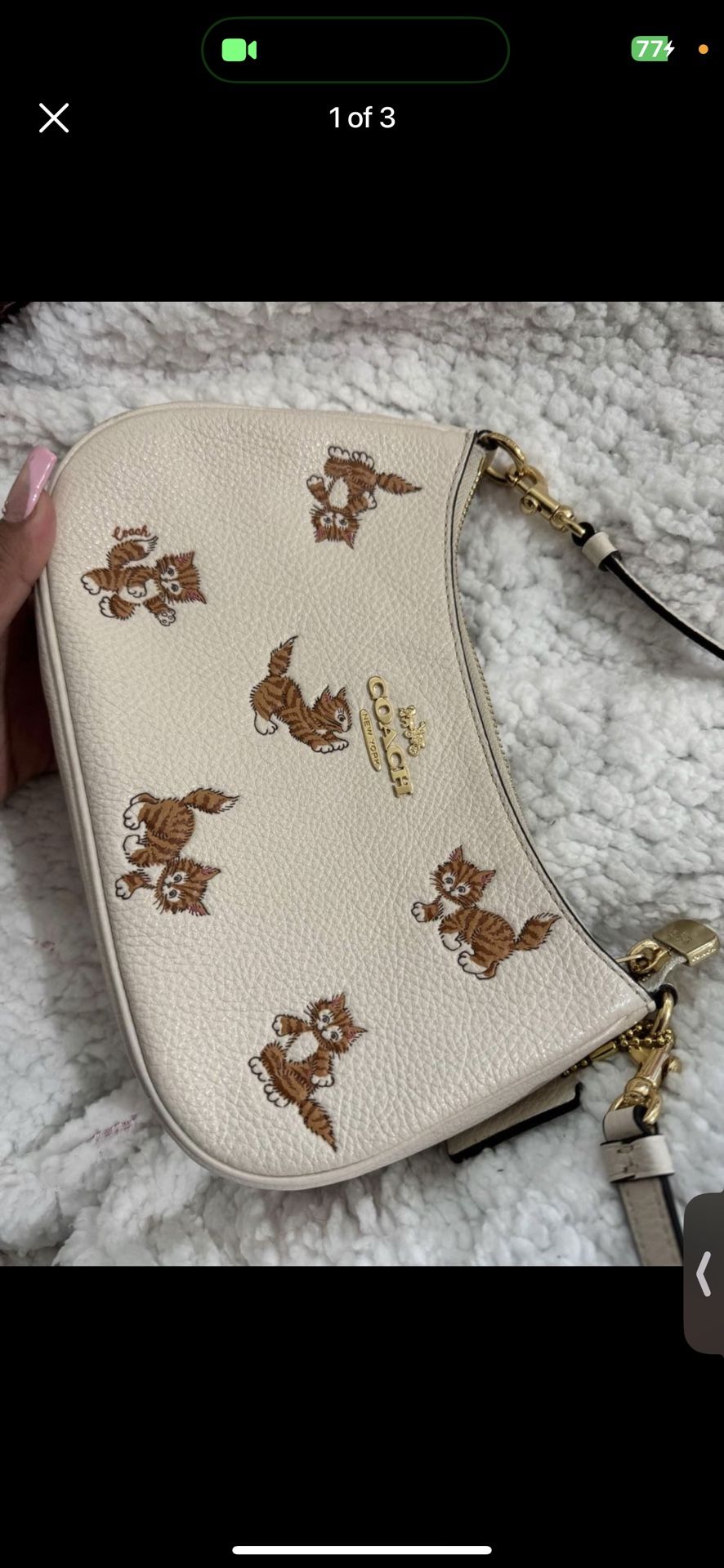 Coach cat Bag 