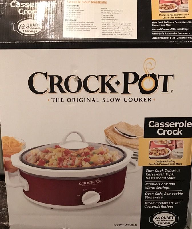 Crock Pot 2.5 quarts