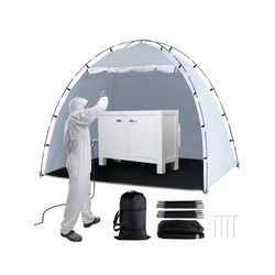 Portable paint tent