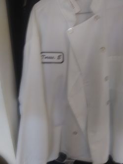 White shirts chef coat