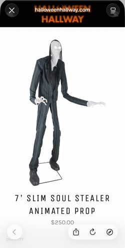 7ft Slim Soul Stealer Animated Halloween Prop
