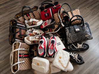 Stylish Sneakers & Handbags Collection