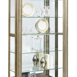 Sliding Door Curio Cabinet