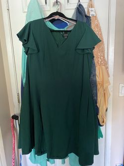 Lane Bryant green Dress