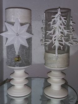 Christmas Candle Holders