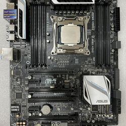 ASUS X99-A with i.o. shield - intel i7-5820k-3.3GHz SR20S