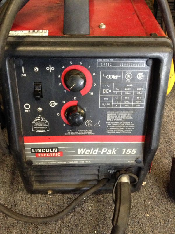 LINCOLN ELECTRIC WELDPAK 155 for Sale in Aurora, CO OfferUp