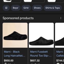 Marni Slides Size 7 Trades