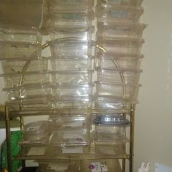 Empty Plastic Containers 2 For $1 12" Long Have 50