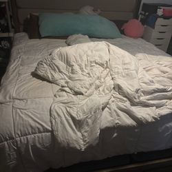 California king frame and dresser.