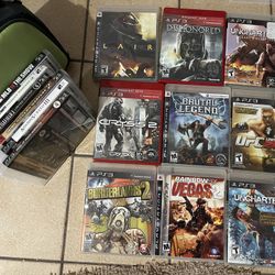 PlayStation 3 Video Games  (all For $90)