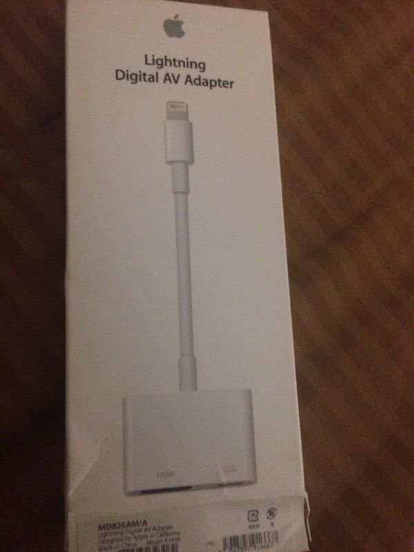 Lightning Digital AV Adapter