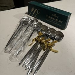 6‑Person Stainless Steel Tableware Set