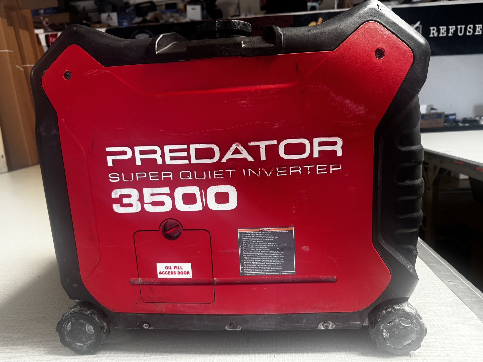3500 Watt SUPER QUIET Inverter Generator with CO SECURE Technology