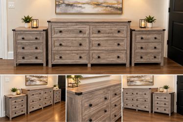 Pcs Dresser set like new in excellent condition delivery also available