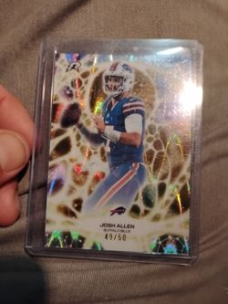 Topps Resurgence Josh Allen Protonyx SSP 49/50