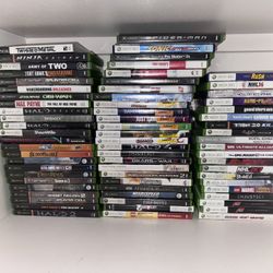 Xbox  And Xbox 360 Game Lot 