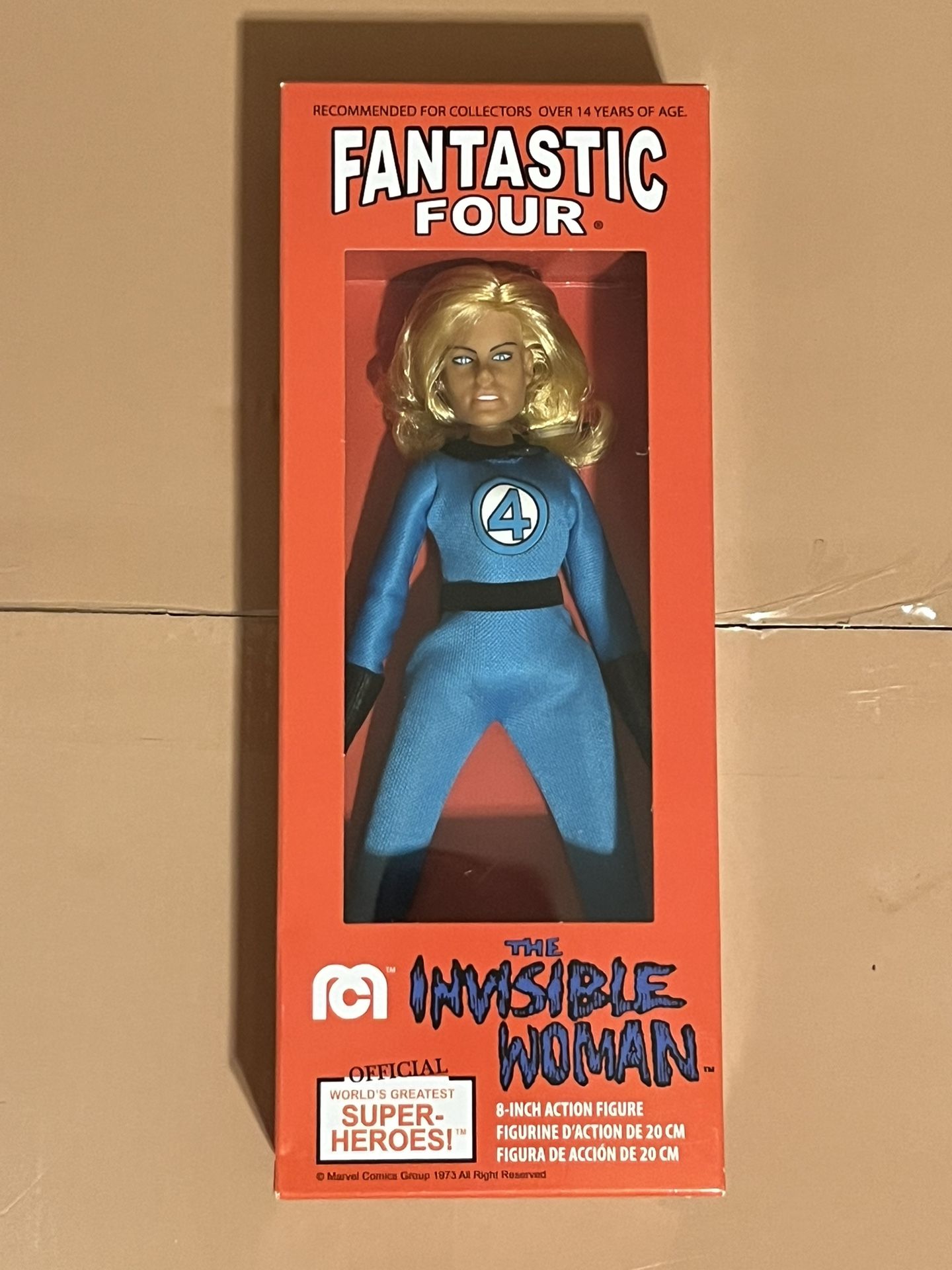 (The Invisible Woman) Fantastic Four Mego 8" Figure Set – World's Greatest Super-Heroes
