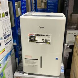 MIDEA 50 Pint Smart With Pump