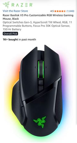 Razer Ergonomic Gaming Mouse