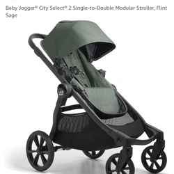 New Baby Jogger City Select 2 Stroller 