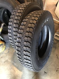 COMMERCIAL TRUCK AND TRAILER TIRES - Llantas para CAMION y traila (295/75R22.5 FIRESTONES)