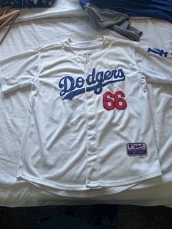 Dodgers Jersey Majestic - Yesiel Puig #66