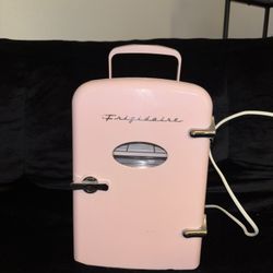 Frigidaire Retro Pink Mini Fridge