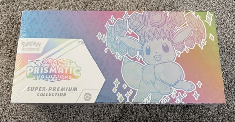Pokémon TCG: Scarlet & Violet Prismatic Evolutions Super Premium Collection NEW/SEALED