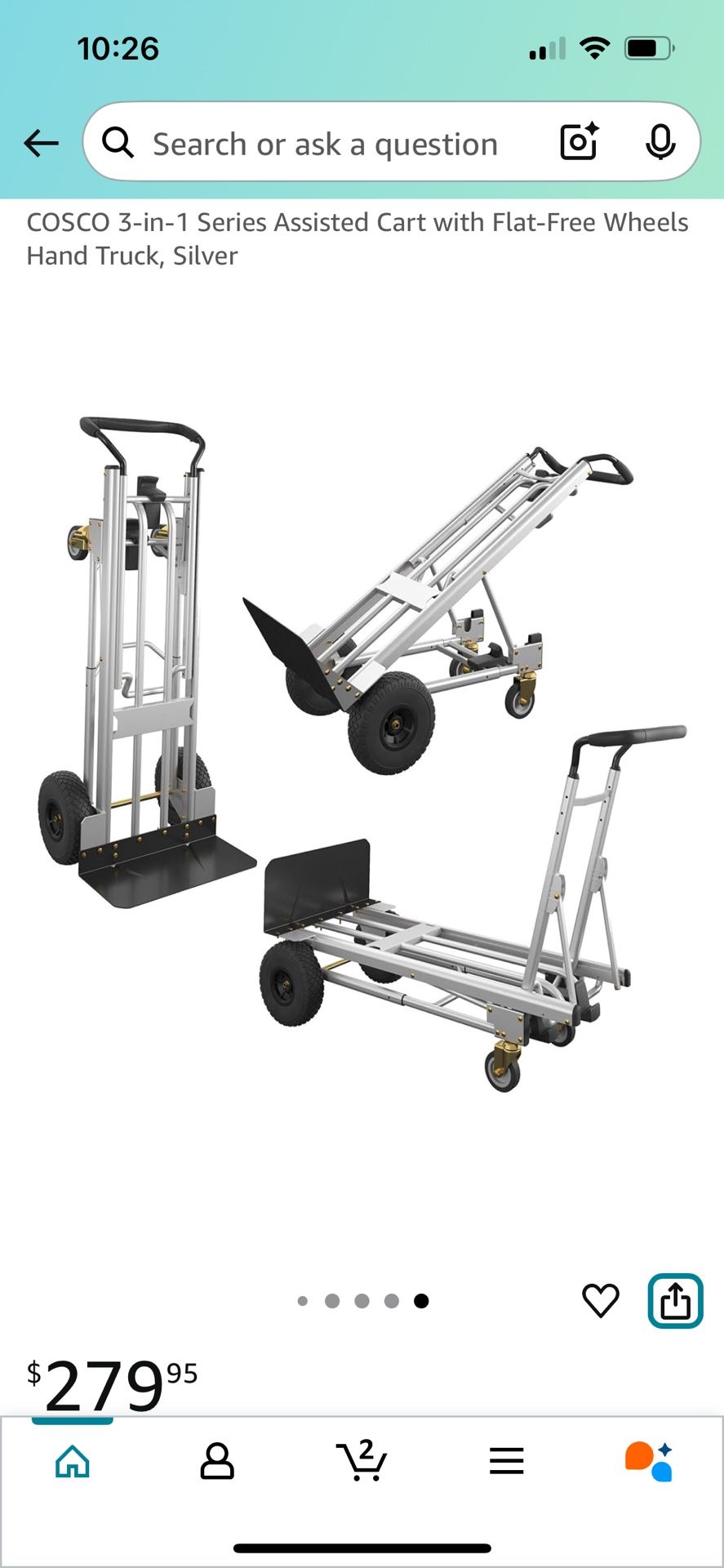 Cosco 3 in 1 Dolly 