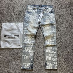 Purple Jeans Size 36