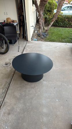 metal coffee table