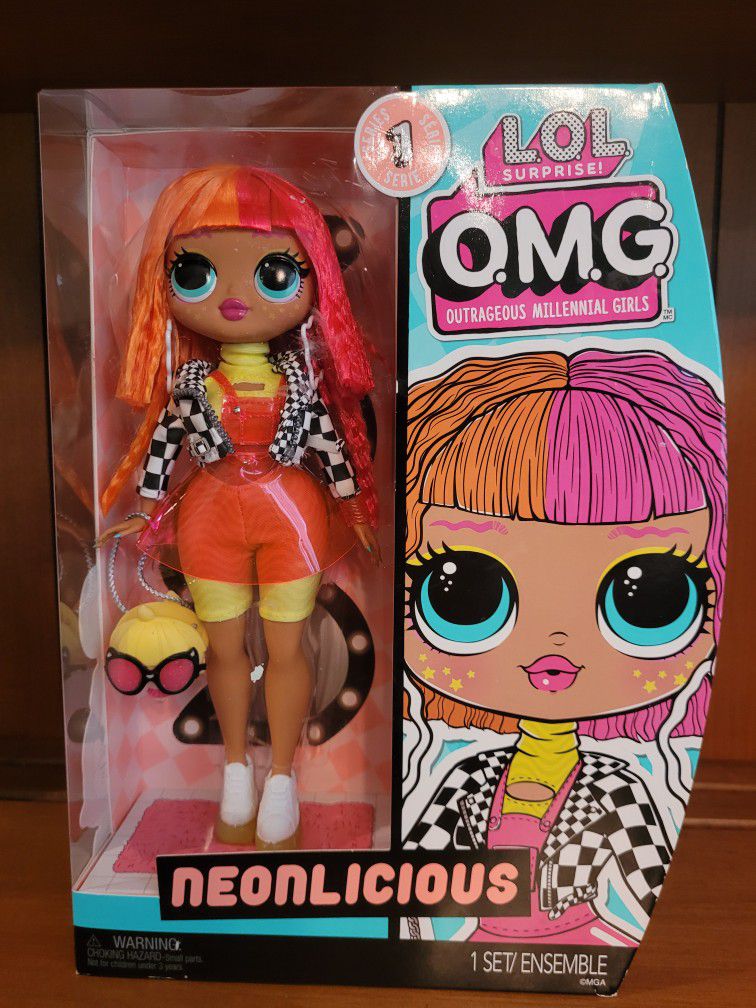 LOL SURPRISE - NEONLICIOUS - OMG SERIES 1 - SEALED - doll