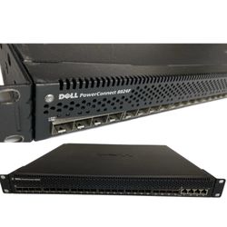 Dell PowerConnect 8024F 24 Port SFP 10GbE Rack Mountable Network Switch 