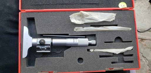 Spi Depth Micrometer 0-4 Inch 0.001 Inch