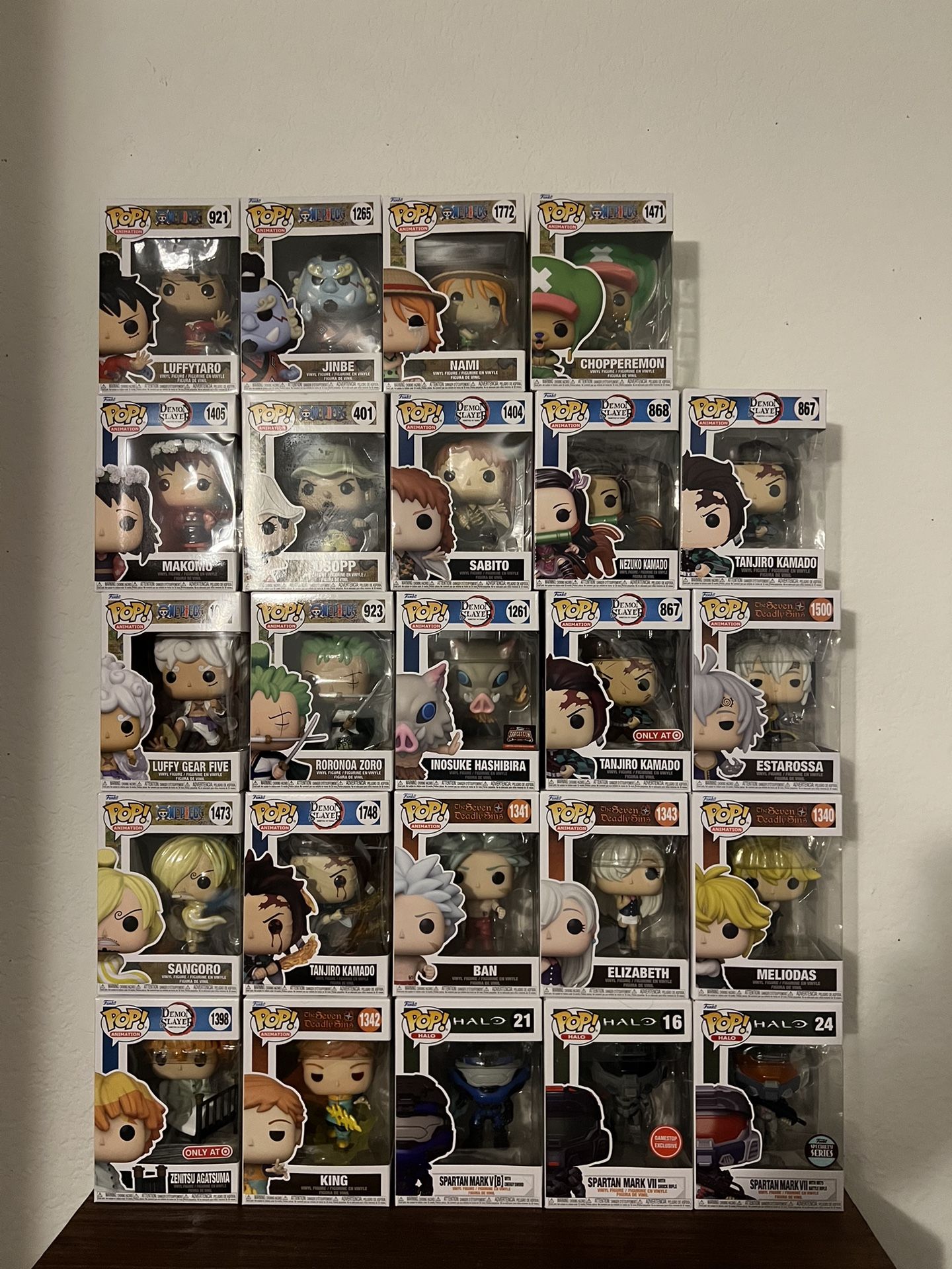 Anime Funko Pops